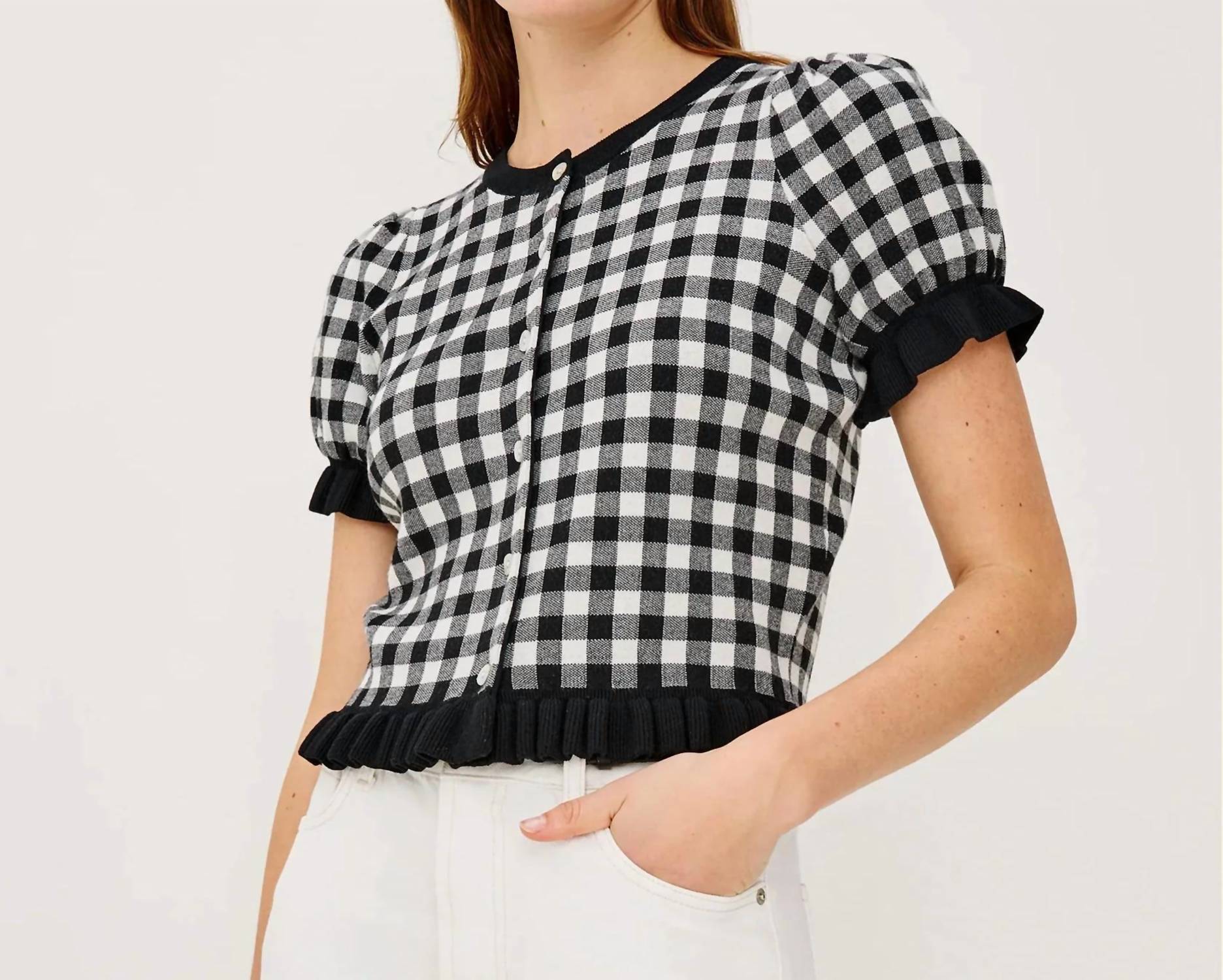 Rails - Lora Button Front Top