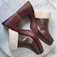 Born Women's Hope Clog in chocolate - women's shoe - alternate view