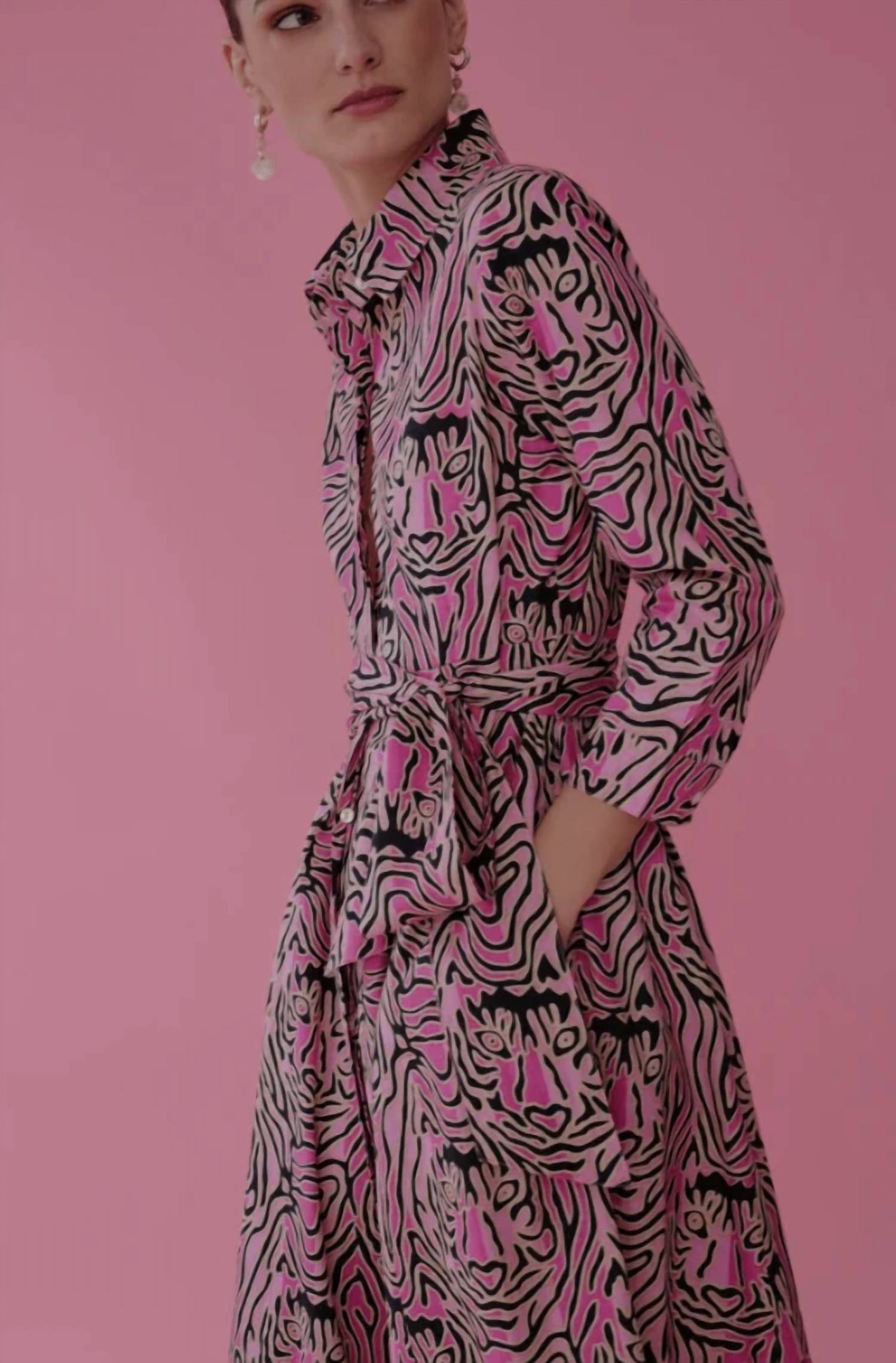 Guadalupe Design - Luciana Tiger Dress