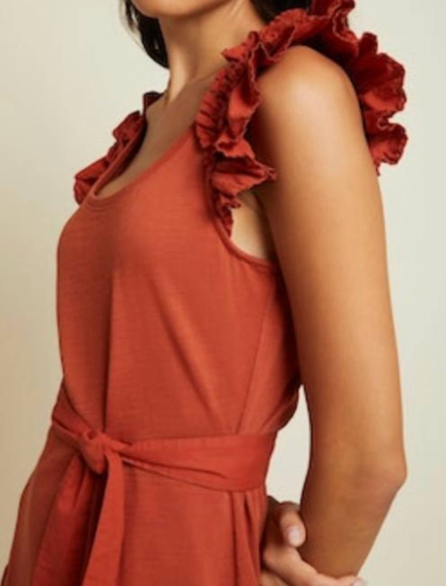 Nation Ltd - Everleigh Frilly Dress