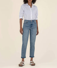 Kut From The Kloth - Sienna Baggy Boyfriend Crop Jeans
