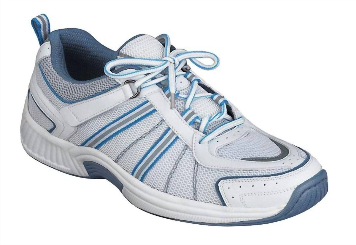 Orthofeet - Women's Tahoe Tie-less Lace Athletic Shoe