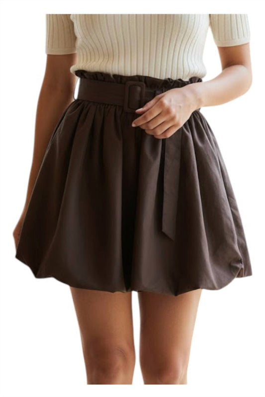 Ulla Johnson - Penina Silk Bubble Hem Skirt