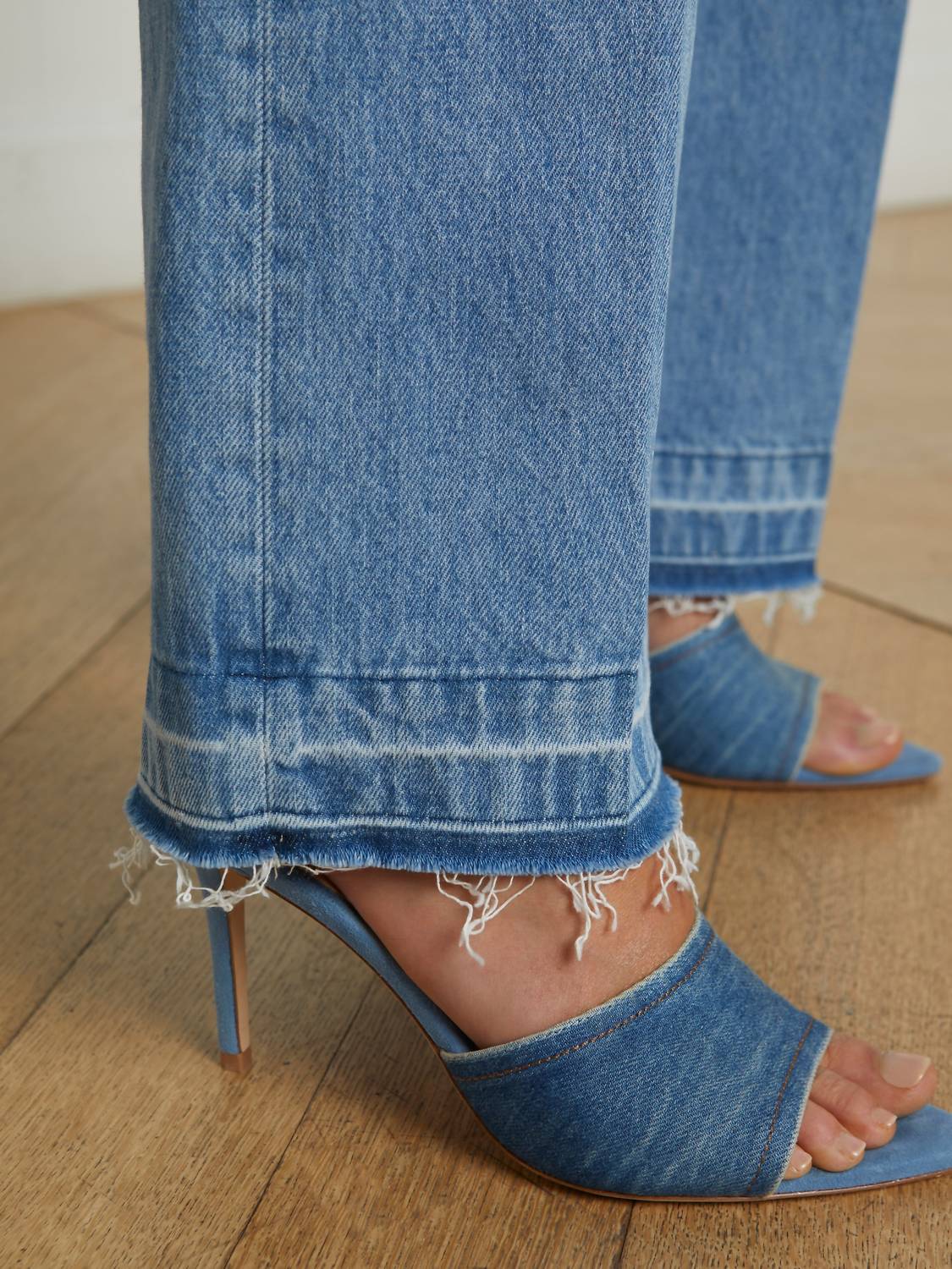 L'Agence Scottie High Rise Wide Leg Jean in zion - women's jeans - alternate view