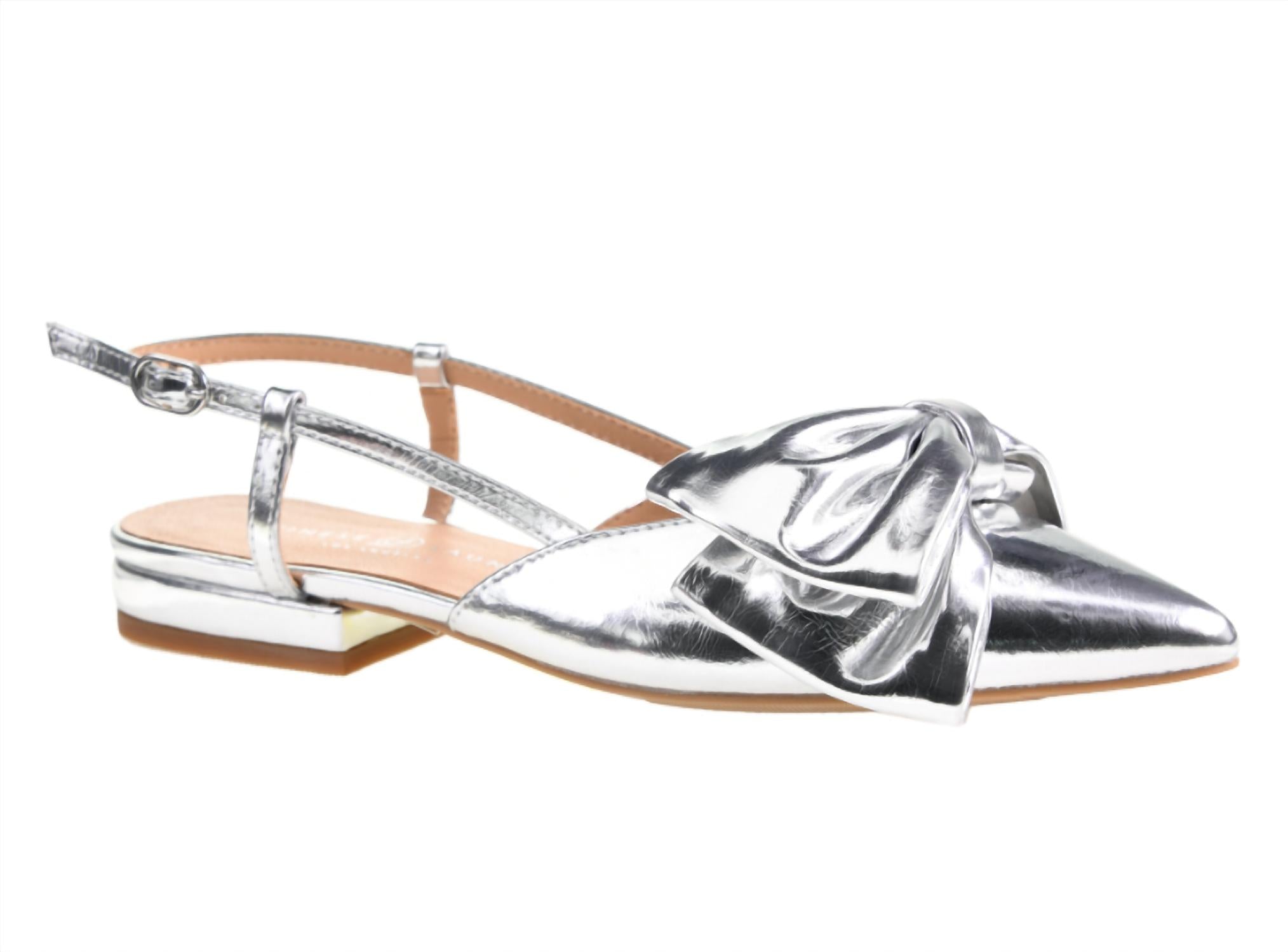CHINESE LAUNDRY Women's Harmony Metal Flats in silver - women's flats