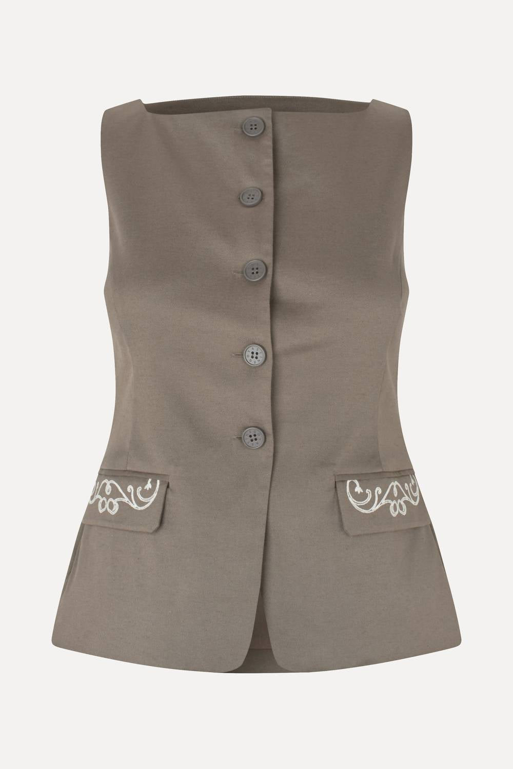 Stine Goya - Women's Embroidered Vest