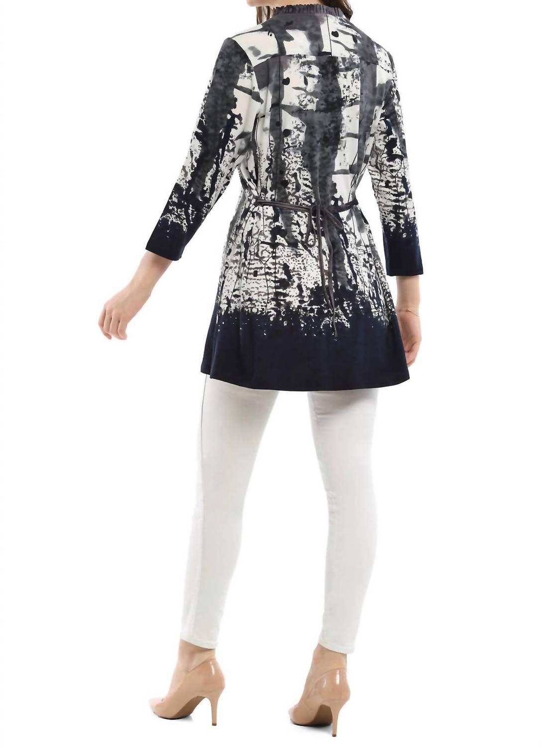 Parsley & Sage - Felicity V-neck Tunic Top