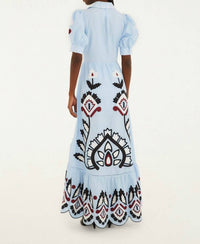 Farm Rio - Artisanal Bow Maxi Dress
