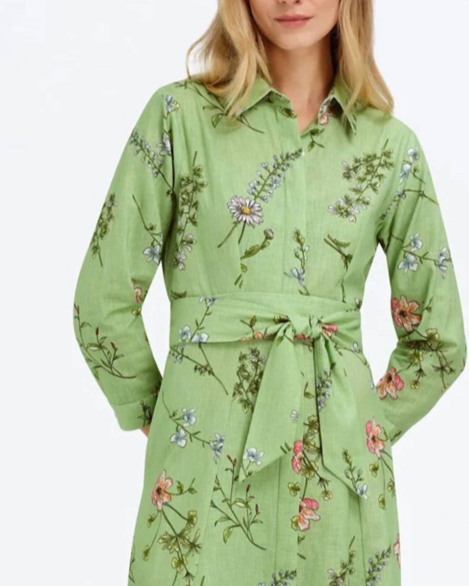 Bella Tu - Kit Long Sleeve Shirtdress