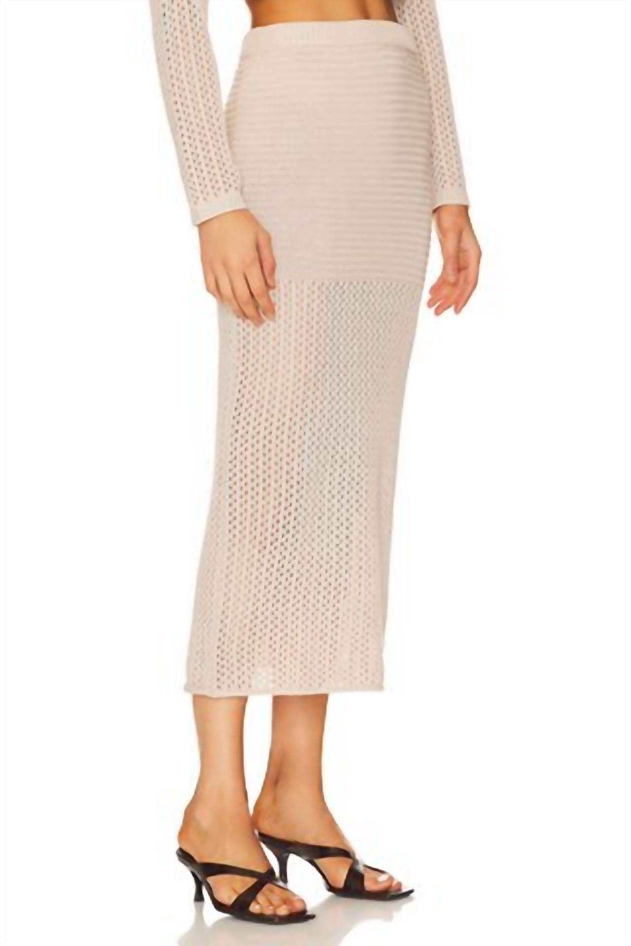 Line And Dot - Ry Skirt