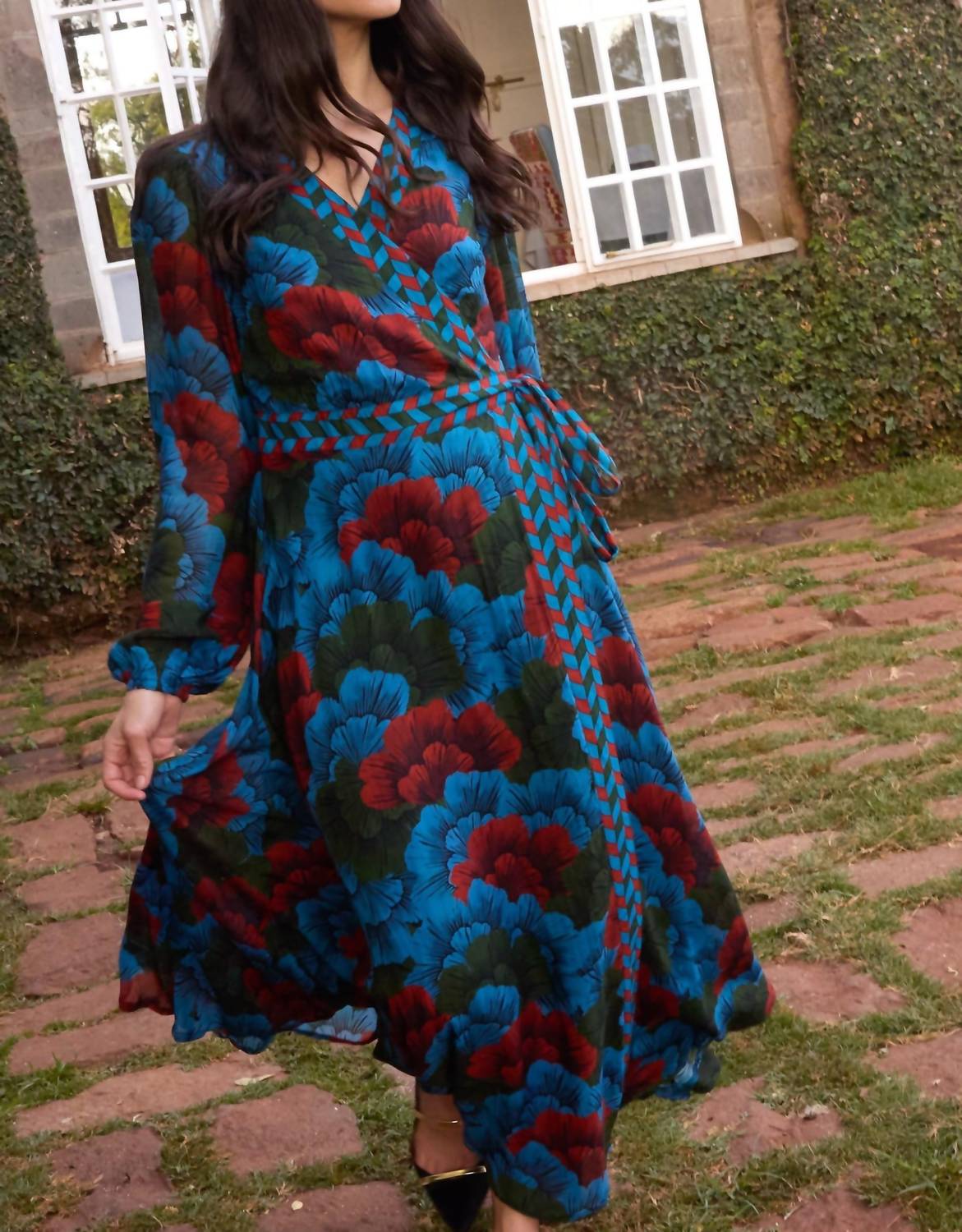 Oliphant - Classic Wrap Maxi Dress