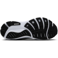 BROOKS Men's Ghost 17 Running Shoes in black grey white 5 - men's shoe - view 5