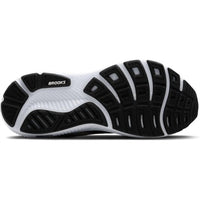 BROOKS Men's Ghost 17 Running Shoes in black grey white - men's shoe - view 6