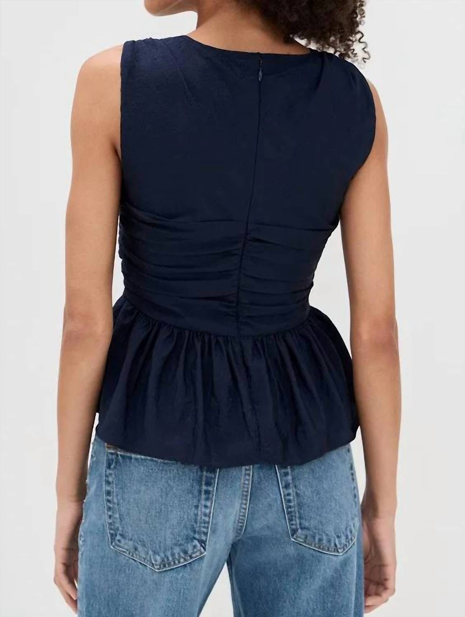Cinq A Sept - Sina Peplum Top