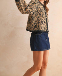 Miou Muse - Cropped Cardigan