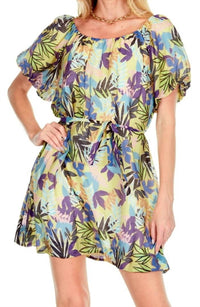Joy Joy - Puff Sleeve Swing Dress