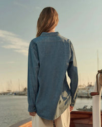The Great. - Road Long Sleeve Button Down Shirt