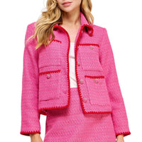 Strut & Bolt - Embroidered Tweed Jacket