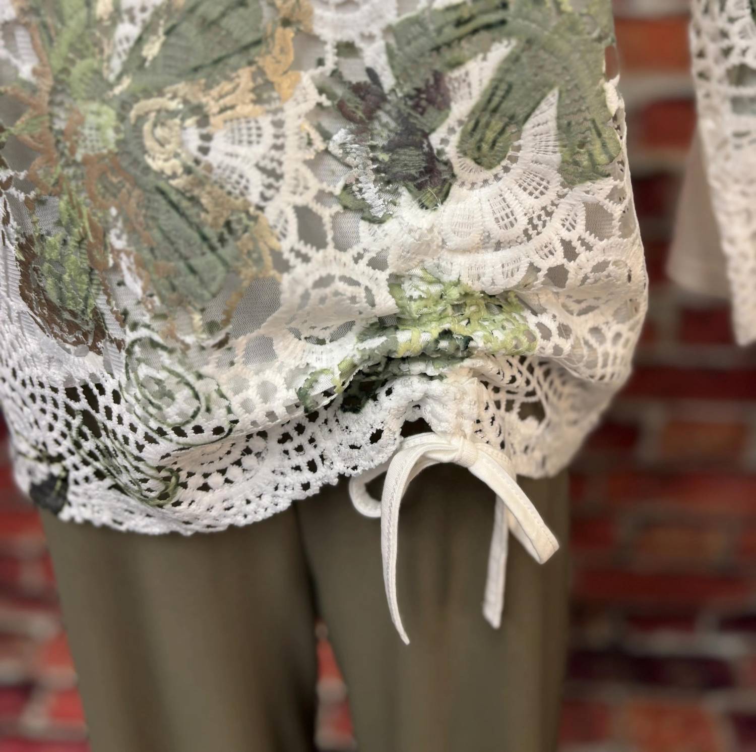 Picadilly - Drawstring Ruched Top