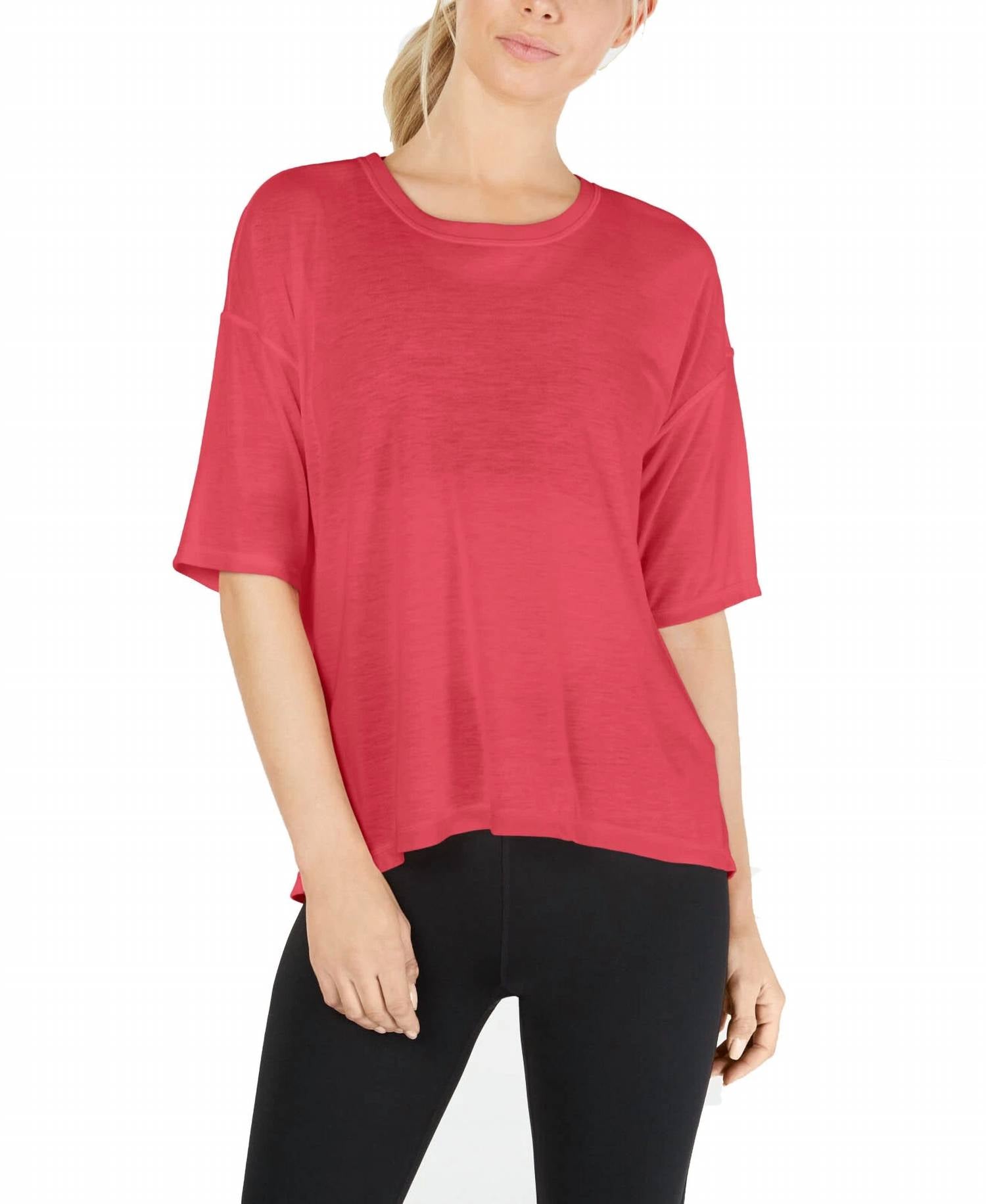 Calvin Klein - Activewear Performance Split Back T-Shirt