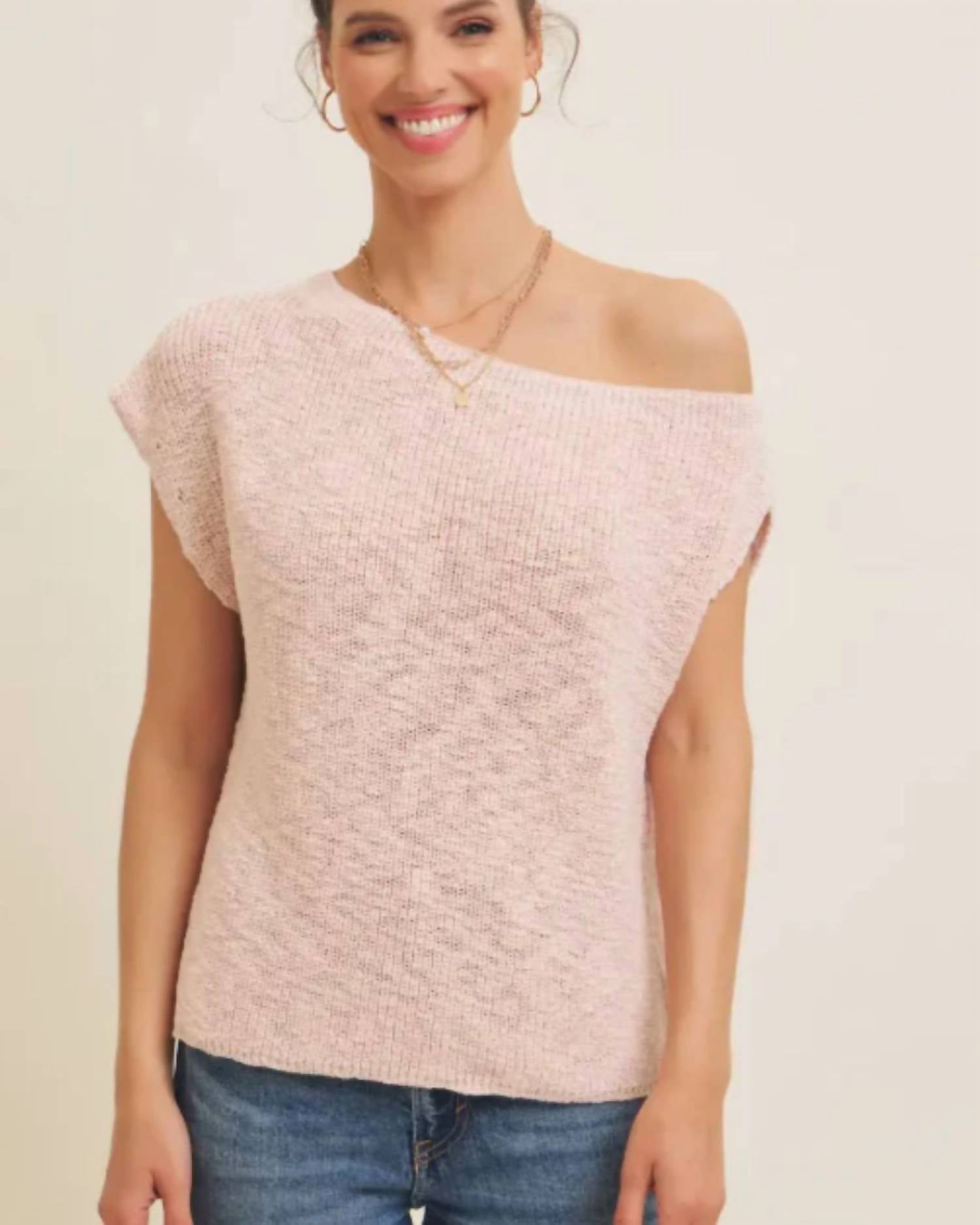 In February - Tess Slub Top