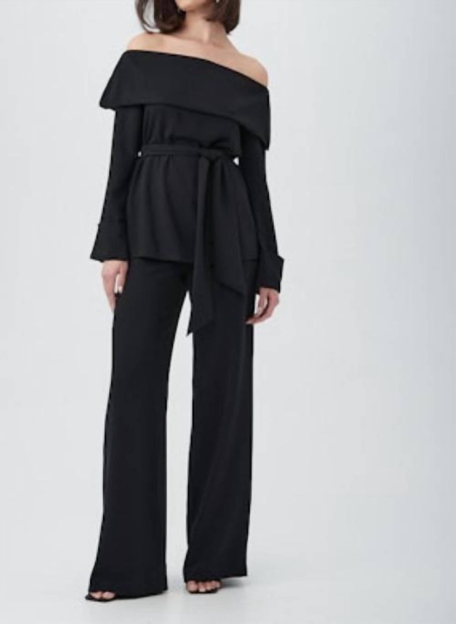 Trina Turk - Tavia Georgette Wide Leg Pant