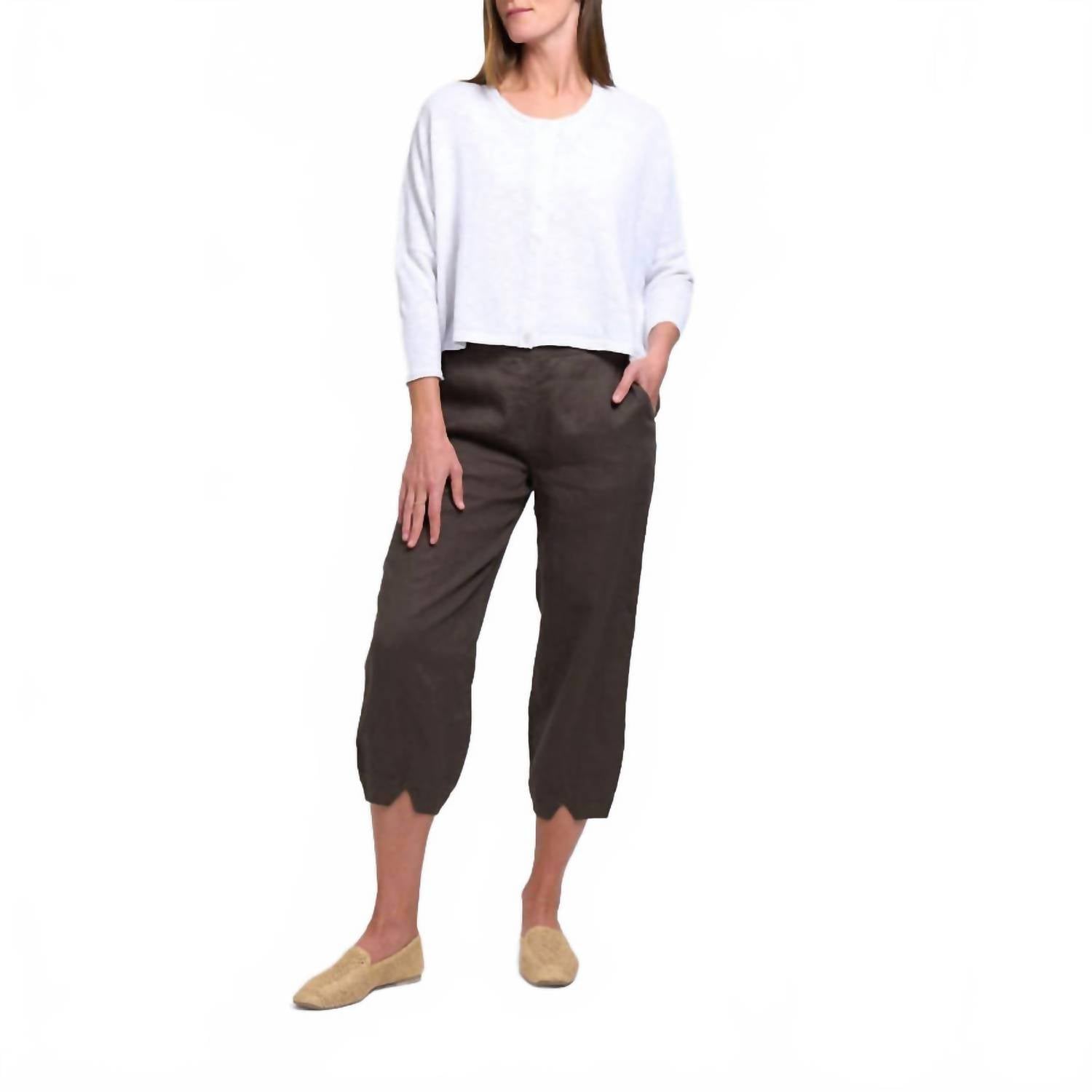 FOIL Festival Pant in khaki - women's pants