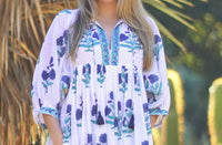 Dolma - Mylah Block Printed Midi Dress