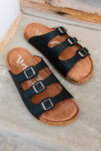 Very G - Women's Enjoy The Moment Faux Leather Sandals