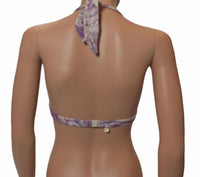 Women's Floral Halter Bikini Top