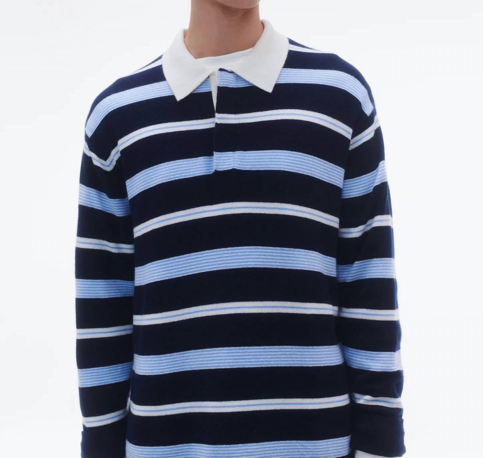 Guest In Residence - Striped Rugby Sweater