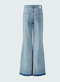 Oui - Wide-cut Flared Jeans
