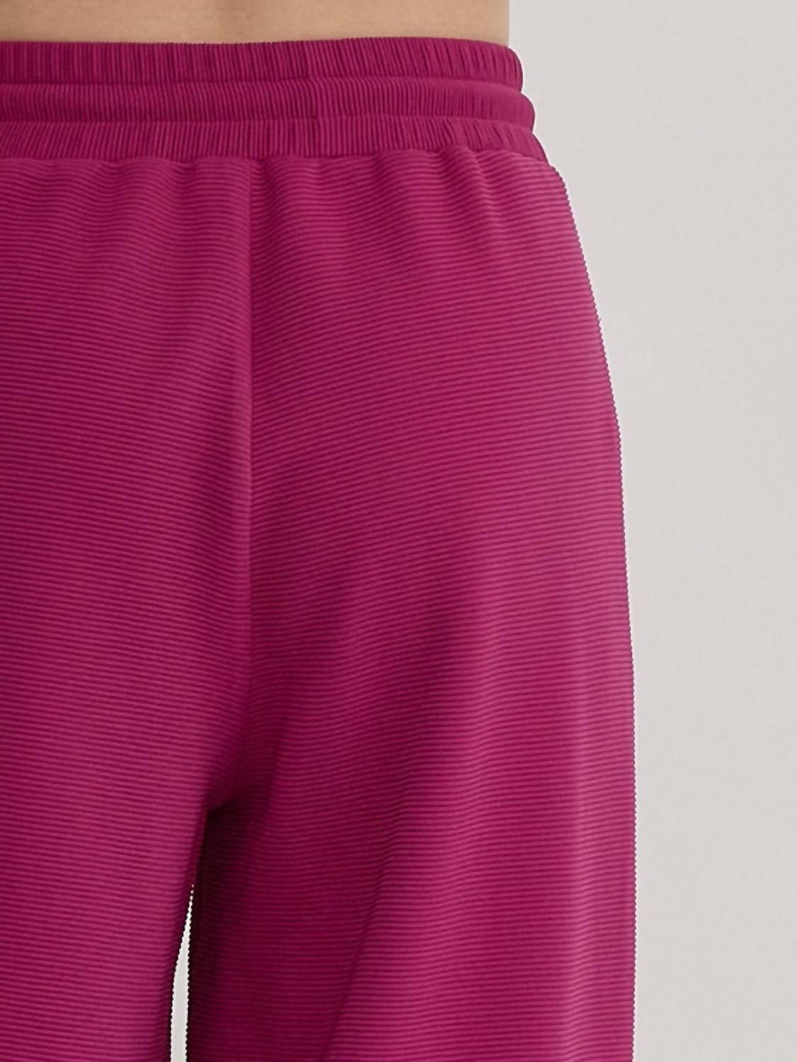 Entro - Ribbed Wide Leg Pants