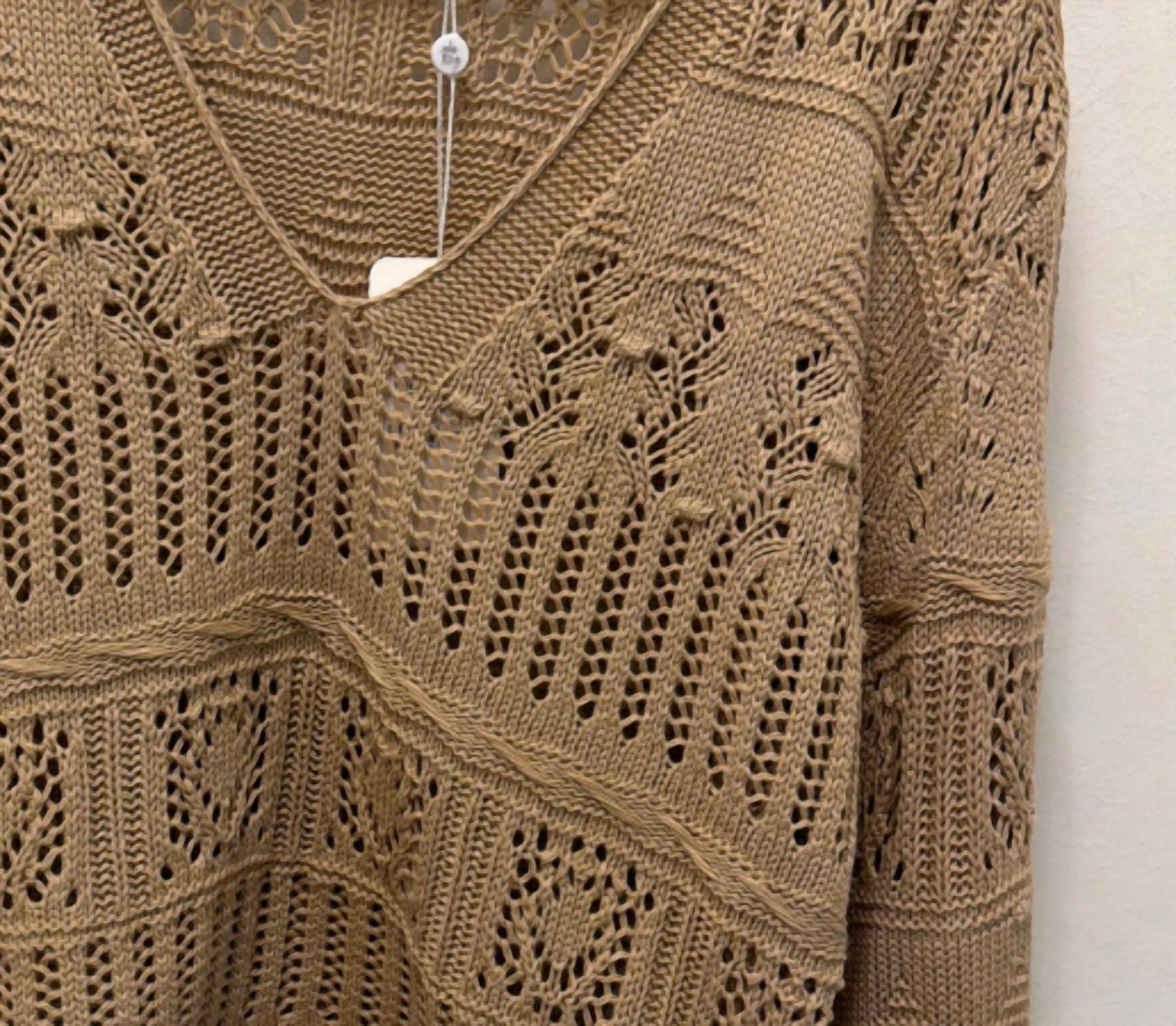 Sadie & Sage - Women's V Neck Sweater
