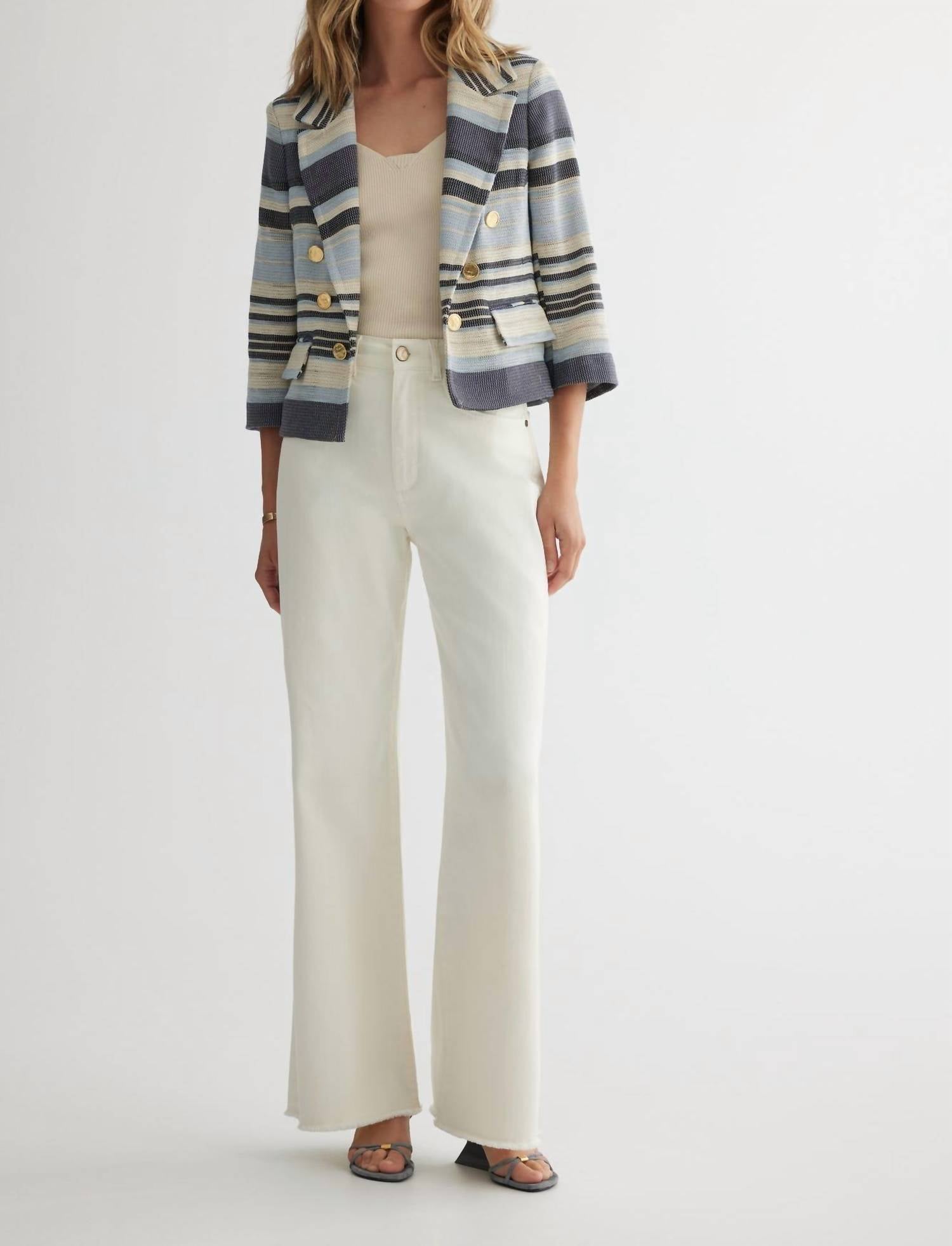 Iris Setlakwe Cropped Jacket in multi - women's jacket