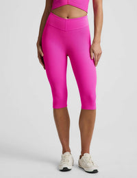 Beyond Yoga - Impulse Ribbed V-waist Pedal Pusher Leggings
