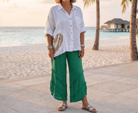 Puro Lino - Ravello Linen Capri Pants