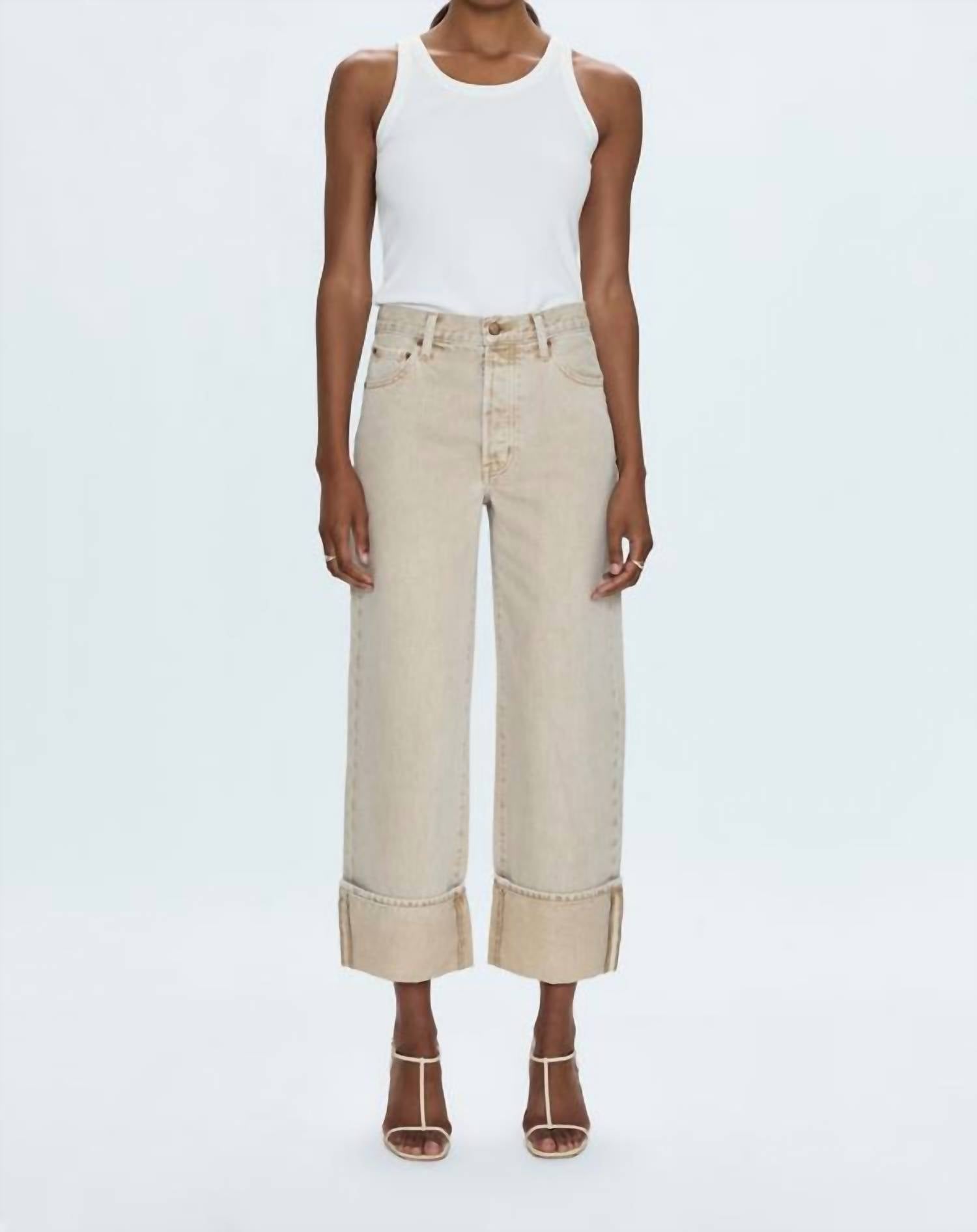 Pistola - Ryder High Rise Cuffed Jean