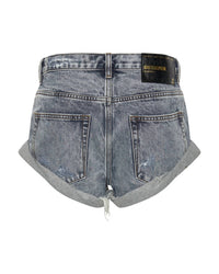 One Teaspoon - Blossom Bandit Low Waist Denim Shorts