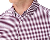 Mizzen + Main - Gingham Leeward Long Sleeve Shirt