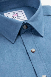 Alynn - Men's Liam Untuckable Slim Fit Dress Shirt