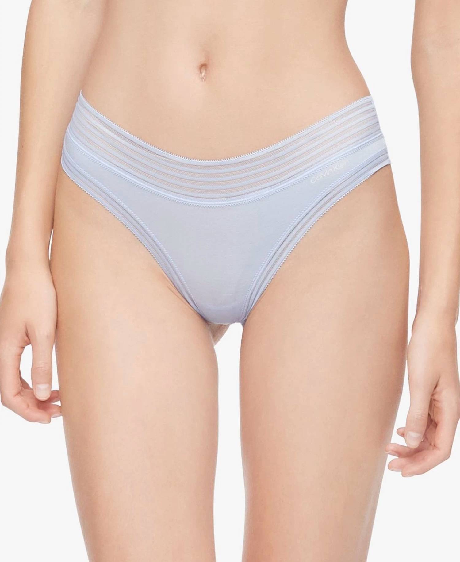 Calvin Klein - Intimate Striped Waist Thong Underwear