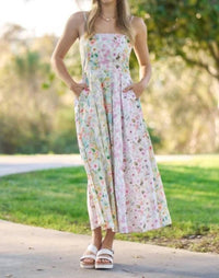 Gigio - Mixed Floral Midi Dress