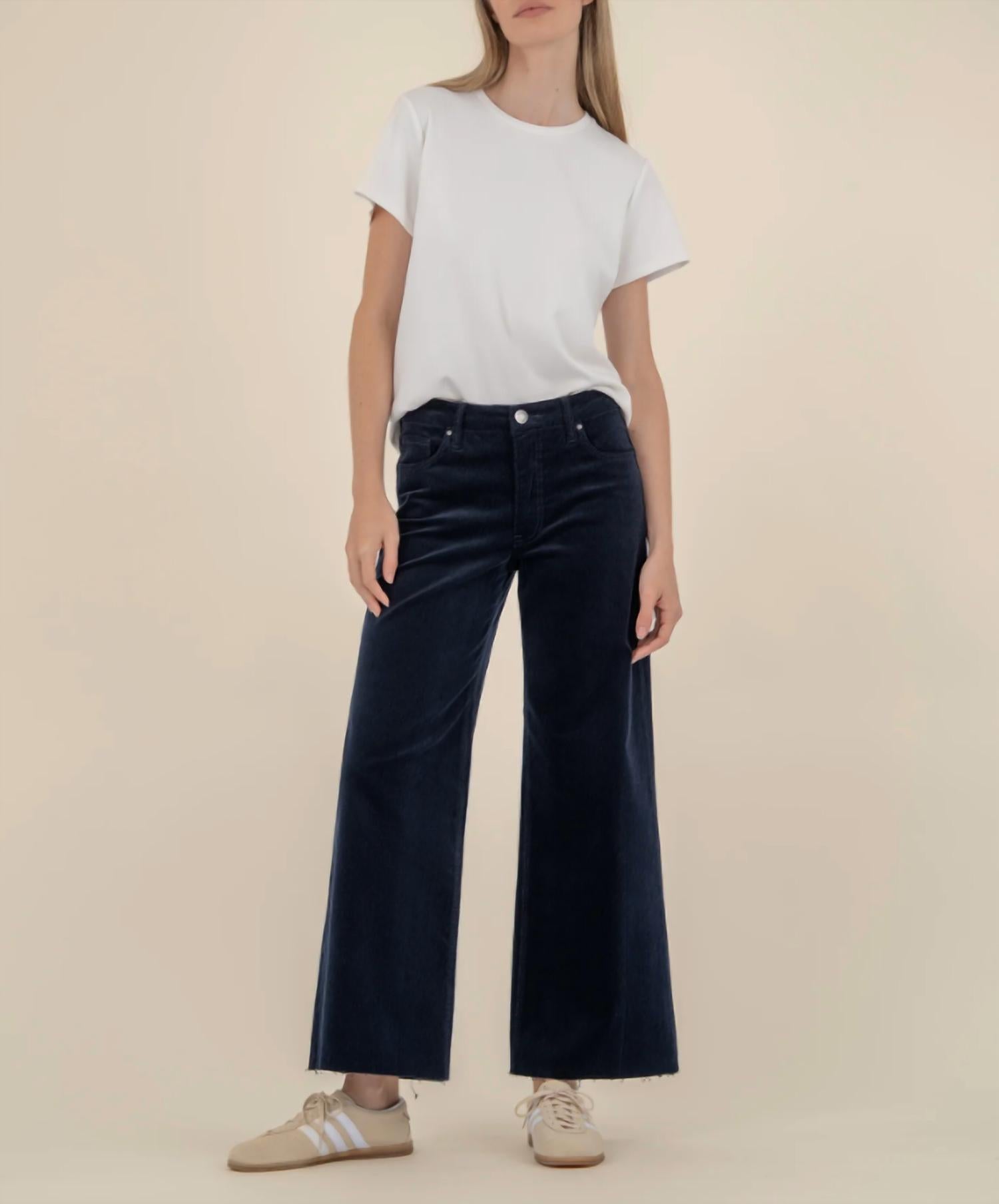 Kut From The Kloth - Meg High Rise Fab Ab Wide Leg Jean