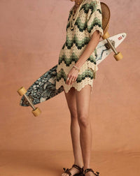 The Upside - Tidal Hali Crochet Skirt
