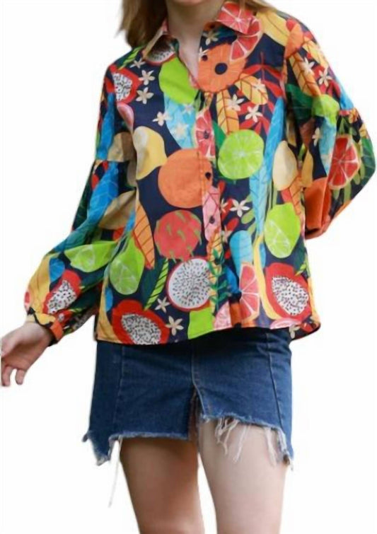 Origami - Fruit & Floral Blouse