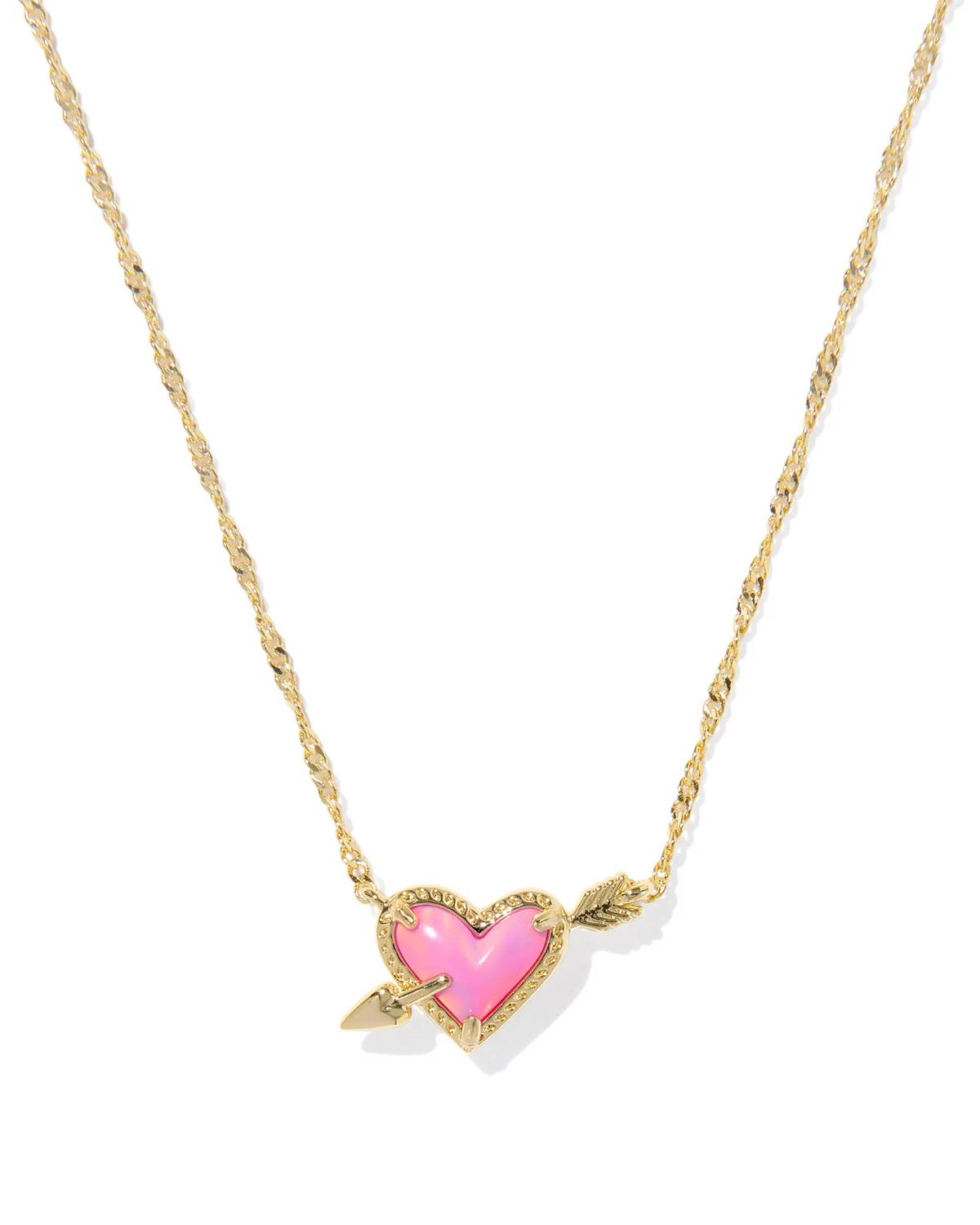Kendra Scott - Women's Ari Heart Arrow Pendant Necklace