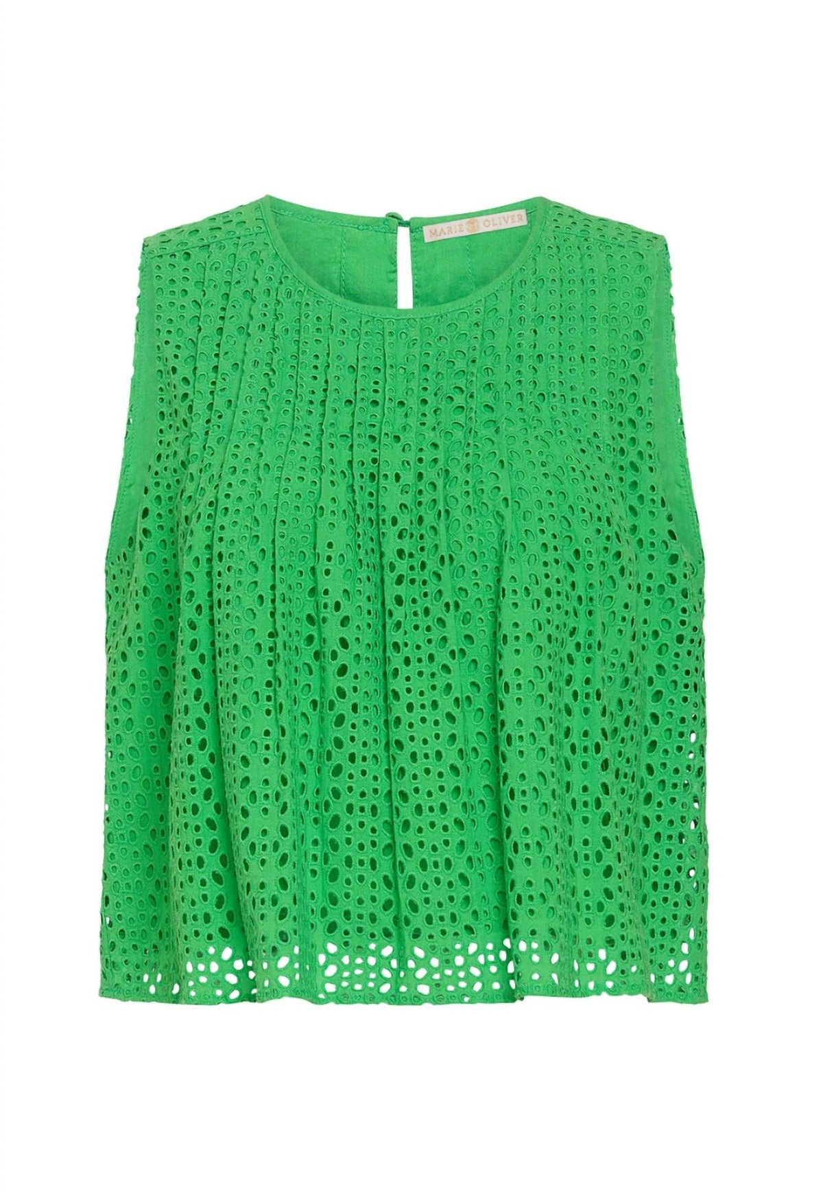 Marie Oliver - Women's Eletta Eyelet tank top