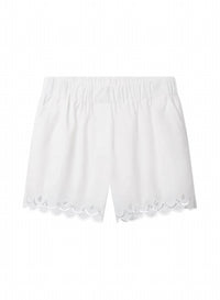 A.L.C. - Gigi Embroidered Cotton Shorts
