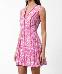 Adelyn Rae - Kendra Floral Scalloped Mini Dress